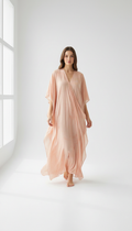 Blush Apricot Resort Caftan